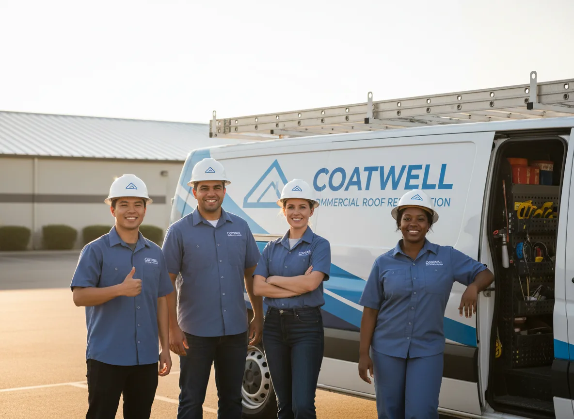 Commercial roof coating company in Young America, MN